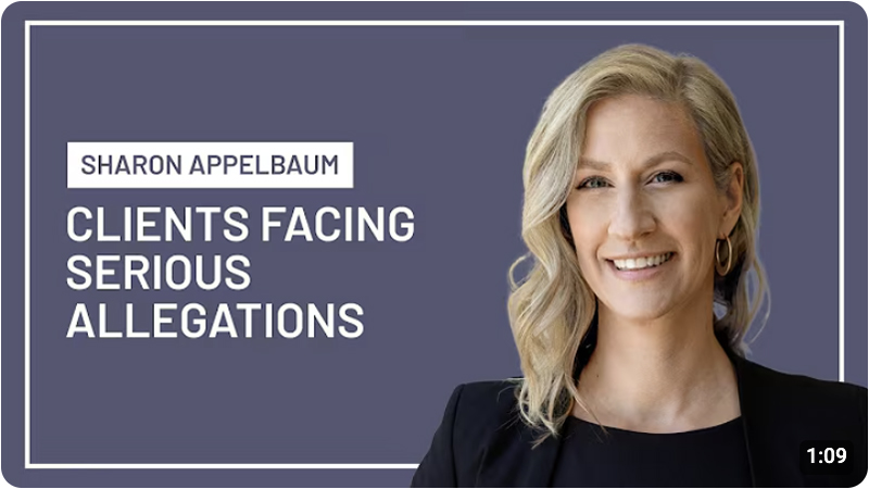 Clients facing serious allegations